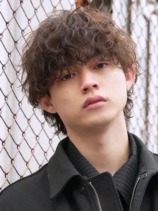 パーマ メンズ カット 無料イノウエのヘアスタイル