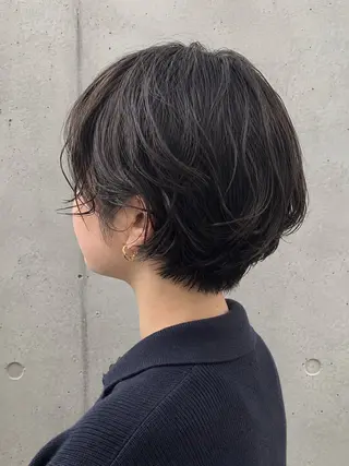 ショート パーマ 🫧六本松1分/ ﾕﾐｶ/ﾊﾟｰﾏ🫧のヘアスタイル