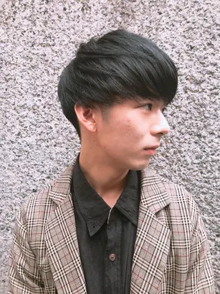 ショート カラー パーマ ヘアアレンジ メンズ ちこ .のヘアスタイル