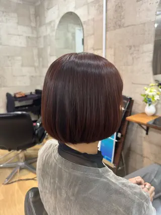 ショート カラー Garden 浅草蔵前のヘアスタイル