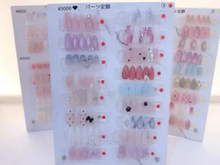 ネイル エルバイノリコ小川 パラジェル取扱店のネイルデザイン