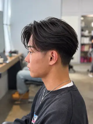 メンズ メンズ特化/テーパー フェード/LEO🔥のヘアスタイル