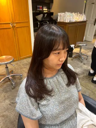 ロング ナチュラル大人っぽい スタイル MAORIのヘアスタイル