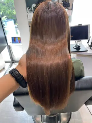 ロング 髪質改善IENA店長 小泉拓のヘアスタイル