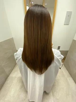ロング 美髪クリエーター テラダタエコのヘアスタイル