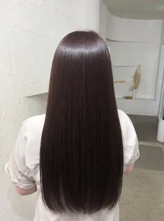 ロング カラー Hikari／暖色／ ブラウンカラー🤍のヘアスタイル