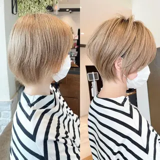ショート 襟足でお悩みの方✂︎ くびれ職人ハシモトのヘアスタイル