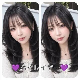 ロング 🌻リンクスハート 🌼島岡 茉生🌻のヘアスタイル