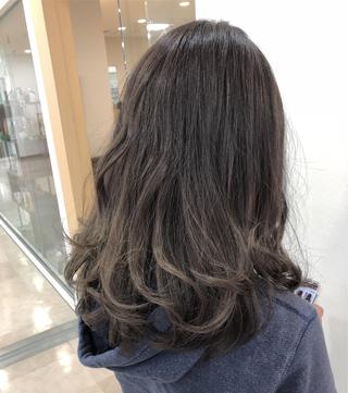 ロング 植田 敬太のヘアスタイル