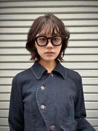 ショート 🐌✨パーマ/ レイヤー/あやねのヘアスタイル