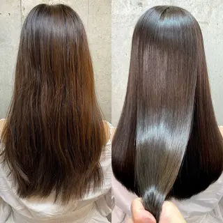 ロング カラー パーマ 《柔らかhair𓍯 》木村美姫のヘアスタイル