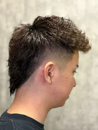 ショート メンズ 大城 涼のヘアスタイル