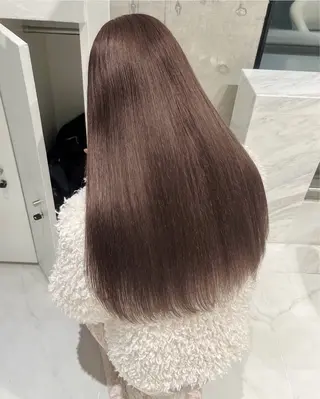 ロング カラー レイヤー/グレージュ 渋谷表参道/小森波琉のヘアスタイル
