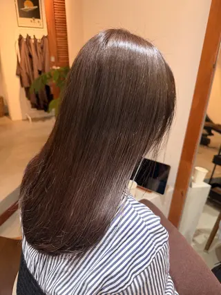 セミロング カラー 【立川徒歩3分‼️】 モデル募集✨YUTAのヘアスタイル