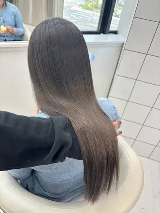セミロング 🎗副店長/井上 竜 ブリーチ指名No.1のヘアスタイル