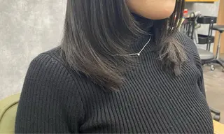 ミディアム 郷原 奈々のヘアスタイル