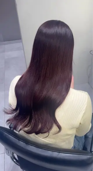 ロング カラー 麻衣里 /韓国風ヘア🎀のヘアスタイル
