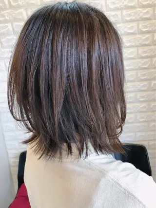 ミディアム ぐらんぐりーん 藤中のヘアスタイル
