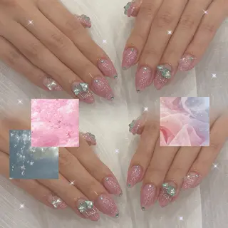 ネイル 🎀 アネラ しま  🎀のネイルデザイン