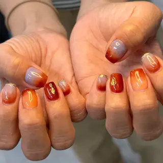 ネイル 𝙃𝙖𝙧𝙪⋆ ˚꩜｡個性派のネイルデザイン