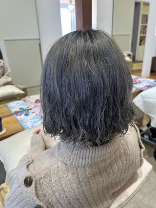 カラー パーマ 柳内 まゆのヘアスタイル