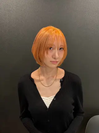 ショート カラー LUVISM 長岡店/三田のヘアスタイル