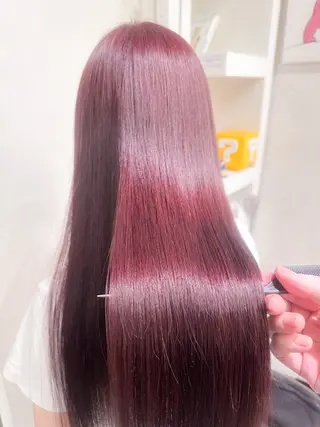 ロング カラー BOXmico. 南堀江 宇都宮のヘアスタイル