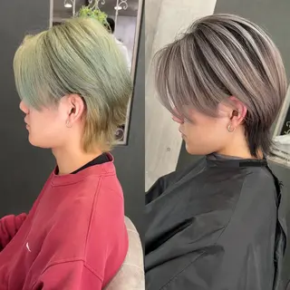 ミディアム メンズ縮毛矯正 🎖アジマ リョオのヘアスタイル