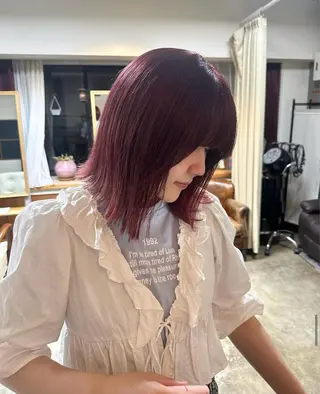 ショート NAGISA髪質改善 &透明感カラー🪞のヘアスタイル