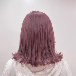 ミディアム カラー マンツーマン女性 美容師 奏のヘアスタイル