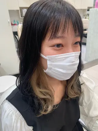 ミディアム カラー 店舗代表 佐藤 幸平のヘアスタイル