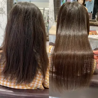 ロング 髪質改善縮毛矯正 ◽️河野泰貴のヘアスタイル