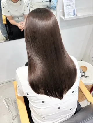 ロング カラー 木谷 彩音のヘアスタイル