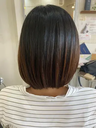 ミディアム 黒川 奨のヘアスタイル