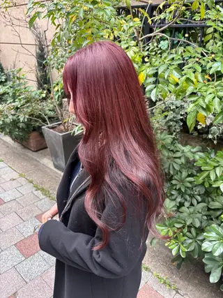 カラー 明賀 瞳 /みょうが ひとみのヘアスタイル