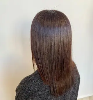 セミロング 新井啓介 宇都宮美容師のヘアスタイル
