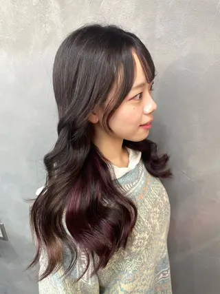 ロング ヘアアレンジ エクステ/コーンロウ KURUMI⛓️🔥のヘアスタイル