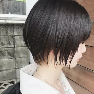 ショート カラー 大人女性ショート専門 tomodaのヘアスタイル