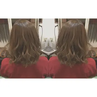 ショート カラー パーマ メンズhair /こえびのヘアスタイル