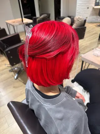 ミディアム 川畑 心子のヘアスタイル