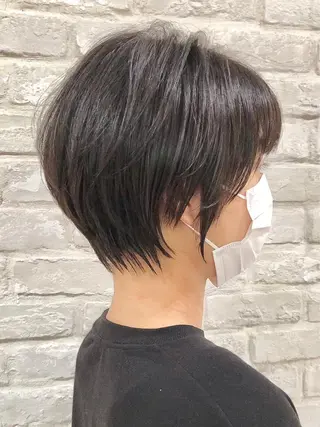 ショート 長谷川 駿のヘアスタイル