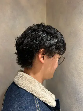 パーマ メンズ 横浜カラー/ブリーチ 💭SAKI💫のヘアスタイル