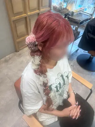 ヘアアレンジ ☁️olelo国立 ☁️Minoriのヘアスタイル