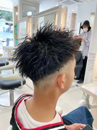 パーマ メンズ keany錦糸町 ハセベユウのヘアスタイル