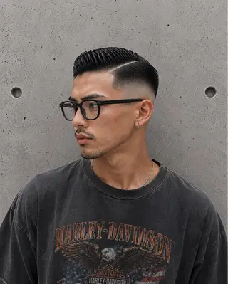 ショート メンズ {レイヤー/透明感 カラー}Wataruのヘアスタイル