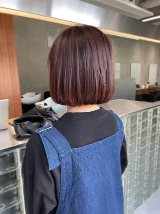 ショート カラー 👑ボブはお任せ ミヤノ👑のヘアスタイル