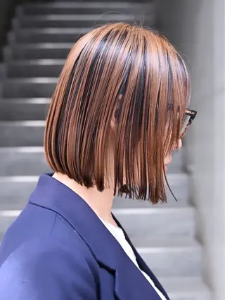 ミディアム みいなブリーチモデル 募集中！のヘアスタイル