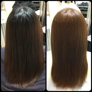 セミロング カラー 💜Rebre** Mayu💜のヘアスタイル