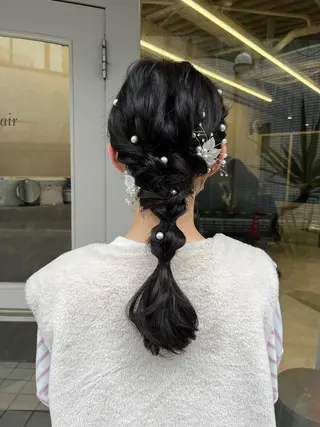 ヘアアレンジ 松田 類生のヘアスタイル