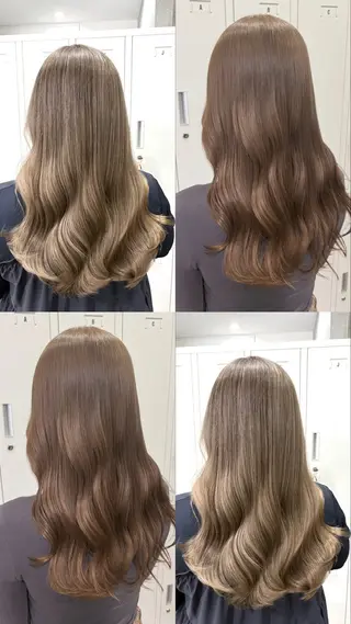 ロング 🎀HIKARI🎀 ハイトーン➕レイヤーのヘアスタイル